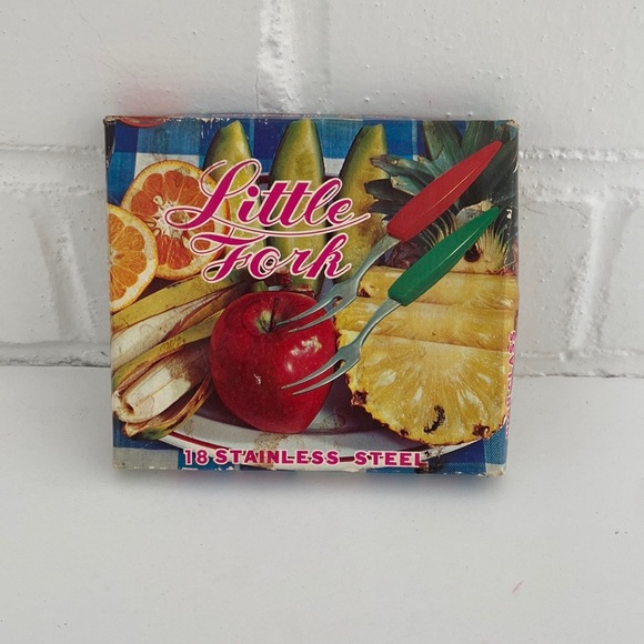 Vintage Appetizer Forks, Petite Forks, Appetizer Forks, Entertaining Utensils - Picture 6 of 6